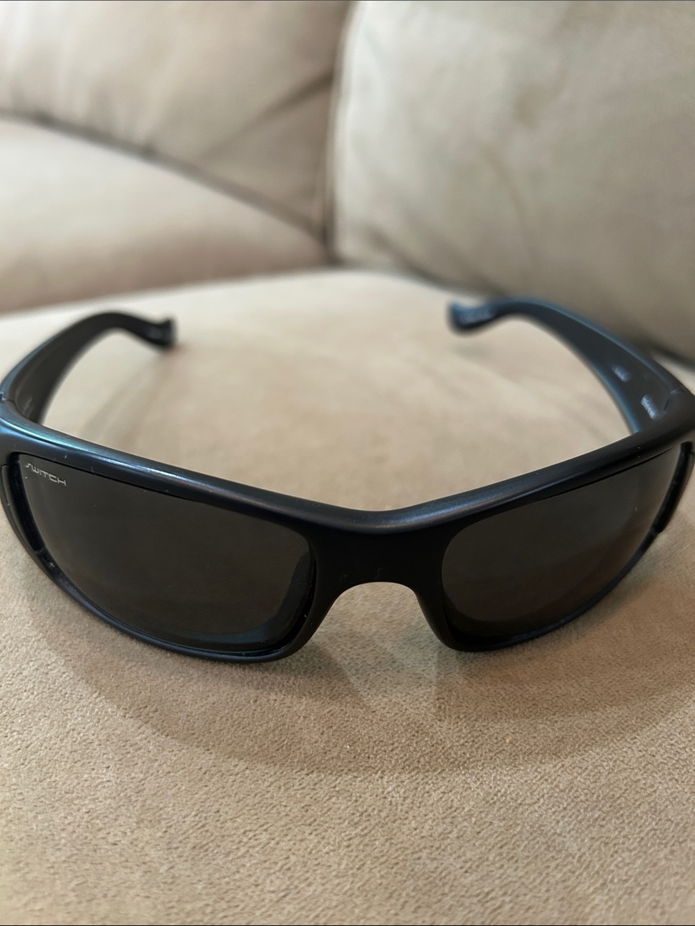 Switch Black Matte Polarized Sunglasses with Magnetic Interchangeable Lenses